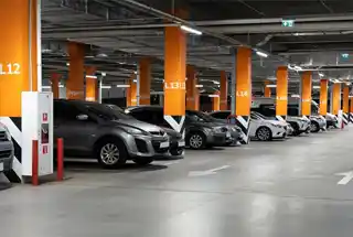 Ample Surface Parking Space